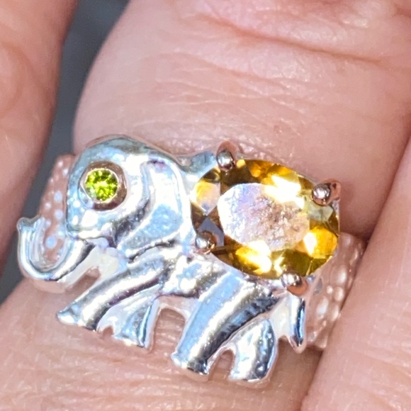 Beautiful Genuine Citrine Ring - Picture 8 of 11
